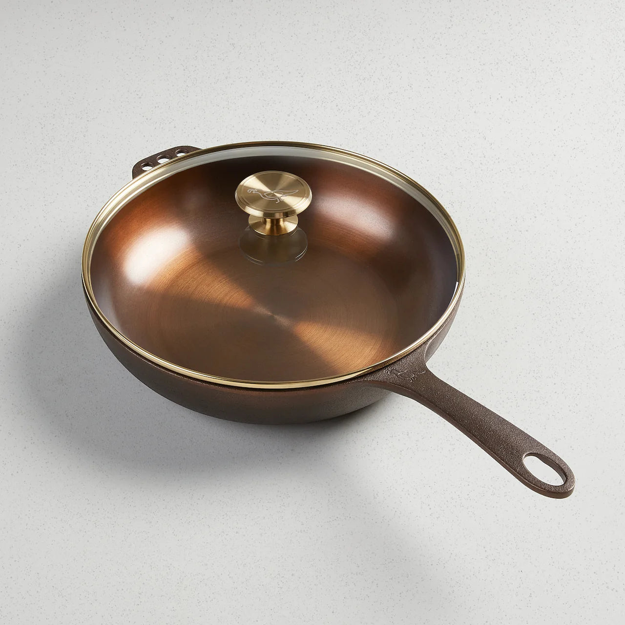 No. 11 Deep Skillet + Glass Lid